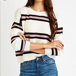 small cream sweater